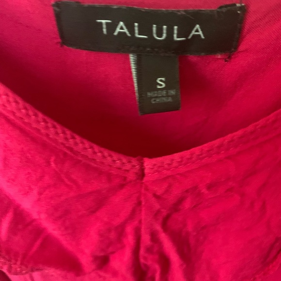 Talula Hot Pink Sundress. Small. - Picture 3 of 5